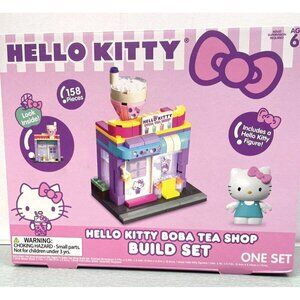 Hello Kitty Boba Tea Shop Build Set 158 Pcs Ages 6+